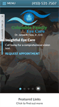 Mobile Screenshot of columbiaeyecare.com